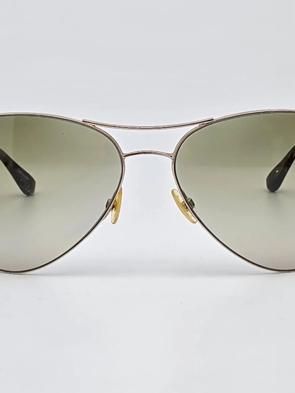 Marc Jacobs MMJ050/S 0J5GIS Gold Frame Green Gradient Lens Aviator Sunglasses
